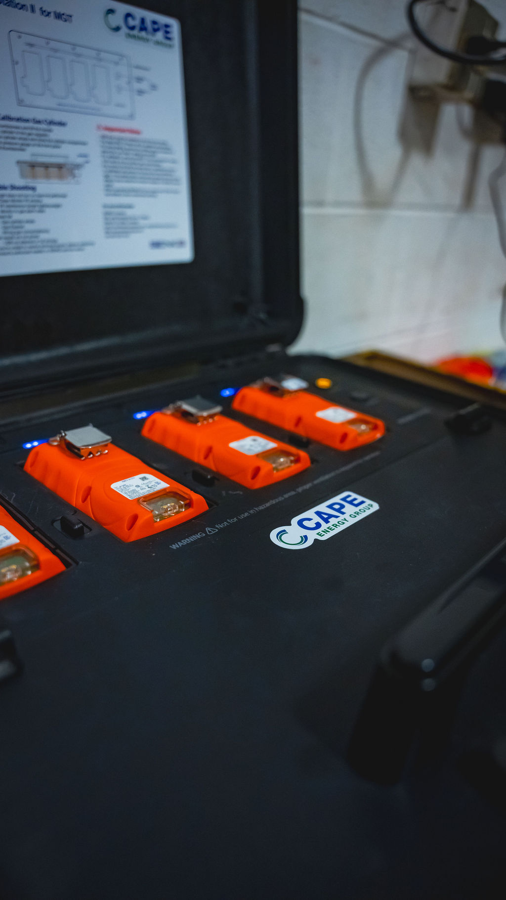 Wireless gas detection